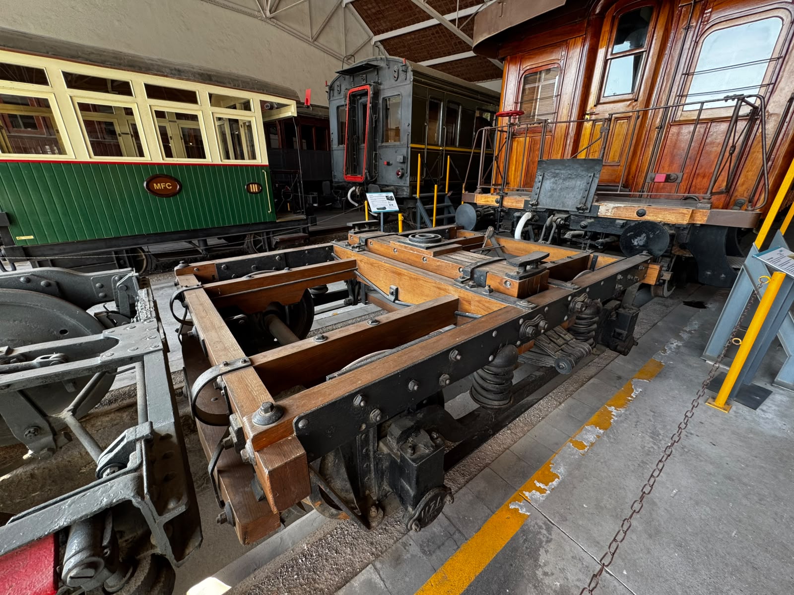 Bogie de cotxe de viatgers �Harlan�